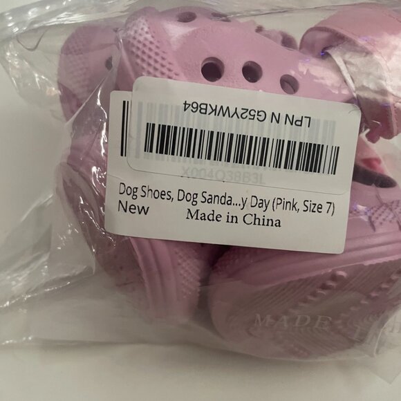 Pink Dog Sandals - Picture 5 of 6